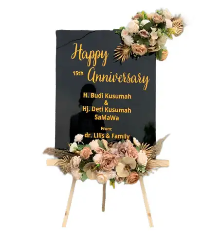 Papan Bunga Akrilik Pemangkat