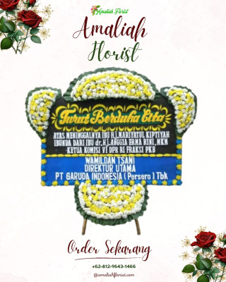 Papan Bunga Duka di Pemangkat