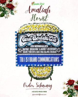 Papan Bunga Duka di Pemangkat