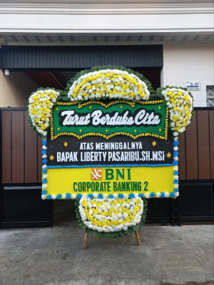 Papan Bunga Duka di Pemangkat