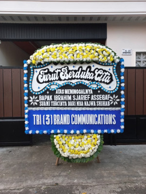 Papan Bunga Duka di Pemangkat